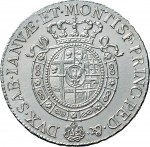 753R Mezzo scudo da 3 lire 1815 Scudo rotondo 2° tipo Torino Argento