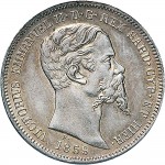 1078D Lira 1859 Scudo sannitico Milano Argento