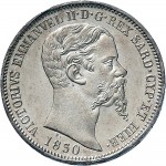 1063D 2 lire 1850 Scudo sannitico Torino Argento