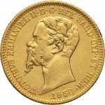 1011D 20 lire 1850 Scudo sannitico Genova Oro