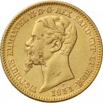 1014D 20 lire 1851 Scudo sannitico Torino Oro