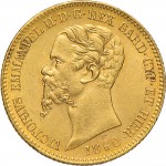 1030D 20 lire 1860 Scudo sannitico Genova Oro
