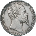 1053D 5 lire 1856 Scudo sannitico Torino Argento