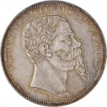 1150D 5 lire 1861 Scudo sannitico 1° tipo Firenze Argento