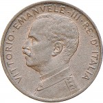 1572D 1 centesimo 1911 Italia marinara Roma Rame