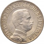 1429D 1 lira 1910 Italia su quadriga veloce Roma Argento