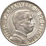 1431D 1 lira 1913 Italia su quadriga veloce Roma Argento