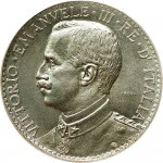 2640D 10 Centesimi 1908 Italia marinara Roma Alluminio Prova