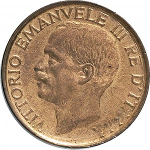 1501D 10 Centesimi 1921 Ape su fiore Roma Rame