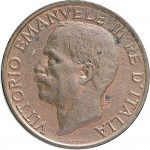 1510D 10 Centesimi 1930 Ape su fiore Roma Rame