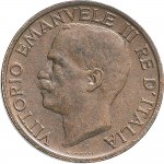 1516D 10 Centesimi 1936 Ape su fiore Roma Rame