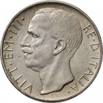 1369D 10 lire 1930 Italia su biga Roma Argento