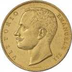 1314D 100 lire 1905 Aquila spiegata 1° tipo Roma Oro