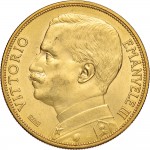 1316RD 100 lire 1912 Italia aratrice 2° tipo Roma Oro