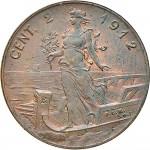 1557R 2 centesimi 1912 Italia marinara Roma Rame