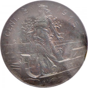1559R-001 2 centesimi 1915 Italia marinara Roma Rame