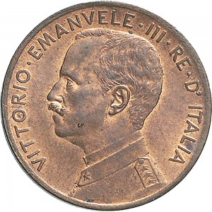 1560RD 2 centesimi 1916 Italia marinara Roma Rame
