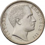 1394D 2 lire 1901 Aquila spiegata Roma Argento