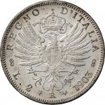 1395R 2 lire 1903 Aquila spiegata Roma Argento