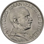 1409D 2 lire 1923 Fascio littorio Roma Nichelio