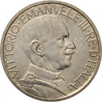 1414D 2 lire 1928 Fascio littorio Roma Nichelio