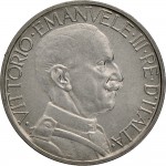1421D 2 lire 1935 Fascio littorio Roma Nichelio