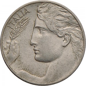 1474D 20 centesimi 1909 Libertà librata Roma Nichelio