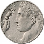 1475D 20 centesimi 1910 Libertà librata Roma Nichelio