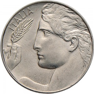 1482D 20 centesimi 1921 Libertà librata Roma Nichelio