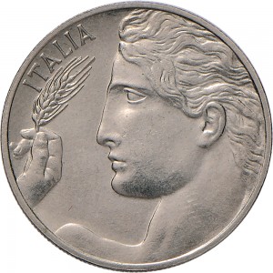 1488D 20 centesimi 1930 Libertà librata Roma Nichelio