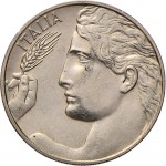 1490D 20 centesimi 1932 Libertà librata Roma Nichelio