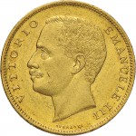 1337D 20 lire 1903 Aquila spiegata Roma Oro