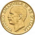 2577D 20 lire 1923 Fascio littorio Roma Oro Prova