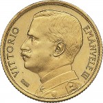 1342D 20 lire 1926 Italia aratrice Roma Oro