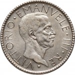 1345D 20 lire 1927 V Giovane e Italia genitrice 1° tipo Roma Argento