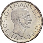 2579D 20 lire 1927 Anno V Littore e Italia genitrice Roma Argento Prova