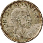 2581D 20 lire 1928 Anno VI Littore e Italia genitrice Roma Argento Prova