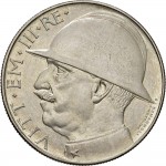 2588D 20 lire 1928 VI Fascio littorio 6° tipo Roma Argento Prova