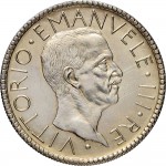 1349D 20 lire 1930 VIII Giovane e Italia genitrice 1° tipo Roma Argento