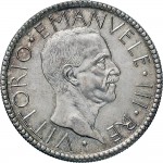 1350D 20 lire 1931 IX Giovane e Italia genitrice 1° tipo Roma Argento