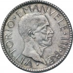 1351D 20 lire 1932 X Giovane e Italia genitrice 1° tipo Roma Argento