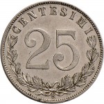1472R 25 centesimi 1903 Aquila spiegata Roma Nichelio