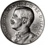 2646D 5 centesimi 1908 Italia marinara 2° tipo Roma Bronzo Prova