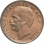 1545D 5 centesimi 1935 Spiga 2° tipo Roma Rame