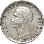 2605D 5 lire 1926 Aquila romana 3° tipo Roma Argento Prova