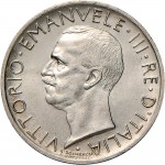 1380D 5 lire 1927 Aquila romana Roma Argento