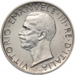 1384D 5 lire 1929 Aquila romana Roma Argento