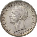 1389D 5 lire 1932 Aquila romana Roma Argento