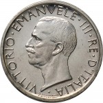 1390D 5 lire 1933 Aquila romana Roma Argento