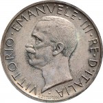 1392D 5 lire 1935 Aquila romana Roma Argento